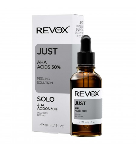 REVOX JUST Solução de Peeling para o Rosto Ácidos AHA ACIDS 30%