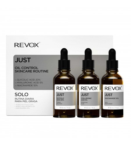 REVOX JUST Rotina Skincare Oil Control