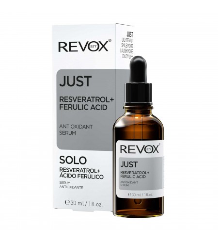 REVOX JUST Sérum Antioxidante Resveratrol + Ácido Ferúlico
