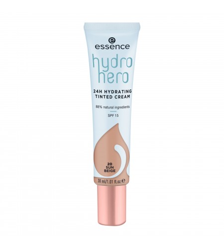 Essence Creme Hidratante com Cor 24h Hydro Hero 20
